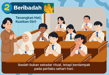 2. Beribadah